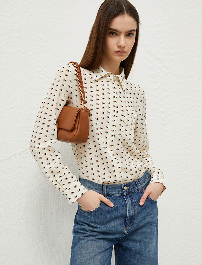 Women's Silk & Cotton Shirts & Blouses | Marella